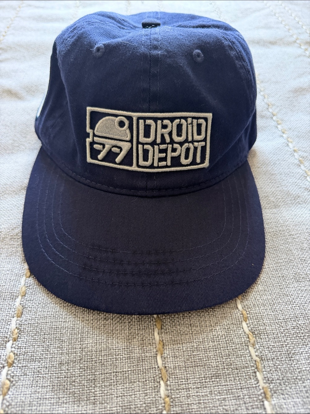Star Wars Navy Blue Droid Depot Embroidered Cap